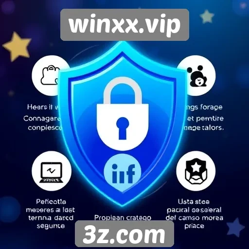 Recursos de segurança no site winxx.vip